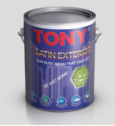 Sơn Ngoại Thất Tony Satin Siêu Bóng 5L